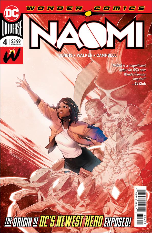 Naomi issue 4-B Red Cover (Second Printing)