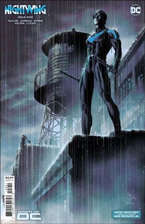 Nightwing (2016) issue 108-D Mike Deodato Jr. Artist Spotlight Cardstock Cover