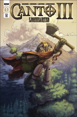 Canto III: Lionhearted issue 1-B Conor Nolan 1:10 Cover