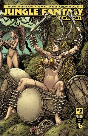Jungle Fantasy: Survivors issue 2-P Wrap Cover