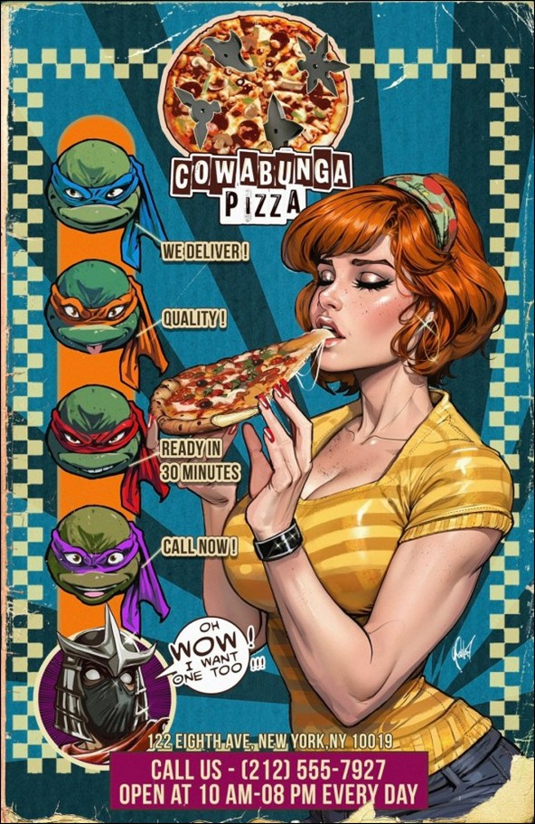 Teenage Mutant Ninja Turtles (2024) issue 9-N Retailer Excl. Cedric Poulat Foil Virgin Cover