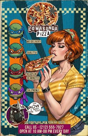 Teenage Mutant Ninja Turtles (2024) issue 9-N Retailer Excl. Cedric Poulat Foil Virgin Cover