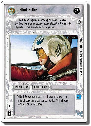 Star Wars: Hoth Revised (Base Set) card 91 Dack Ralter