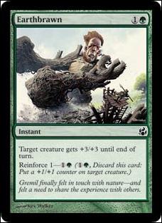Magic the Gathering: Morningtide (Base Set) card 119 Earthhbrawn
