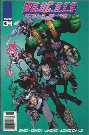 WildC.A.T.s: Covert Action Teams issue 28-B Newsstand Edition / Price Variant