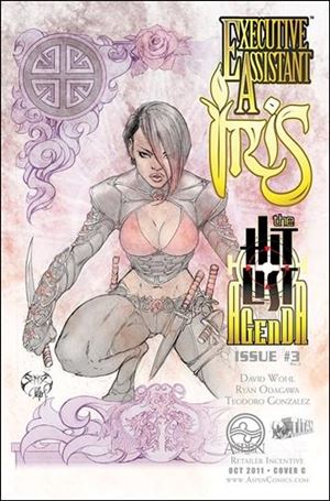 Executive Assistant: Iris (2011) issue 3-C Joe Benitez 1:12 Sketch Cover