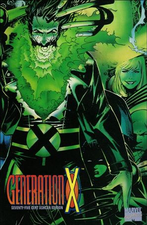 Generation X Ashcan issue nn-B .75 Price Cover