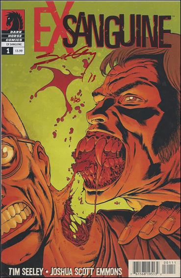 Ex Sanguine issue 1-B DF (Signed by Tim Seeley in Red) 1/25