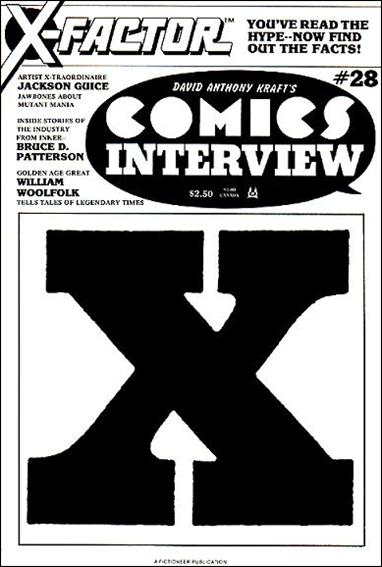 David Anthony Kraft's Comics Interview issue 28