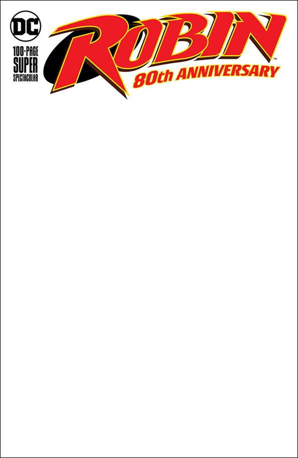 Robin 80th Anniversary 100-Page Super Spectacular issue nn-J Blank/Sketch Cover