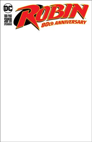 Robin 80th Anniversary 100-Page Super Spectacular issue nn-J Blank/Sketch Cover