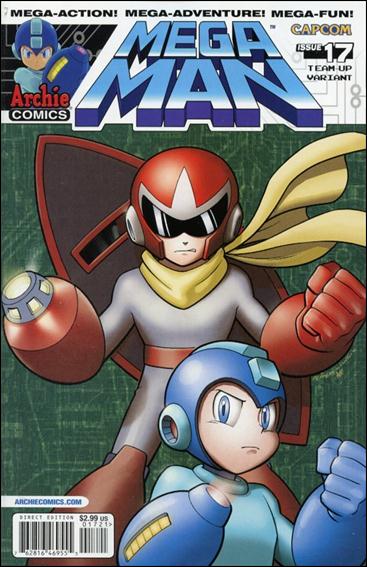Mega Man issue 17-B Jamal Peppers Cover
