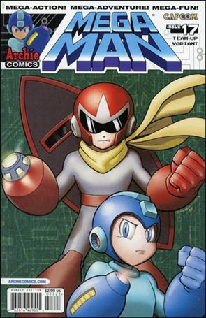 Mega Man issue 17-B Jamal Peppers Cover