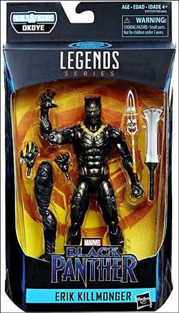 Marvel Legends Infinite: Black Panther (Okoye Series) figure 3 Erik Killmonger