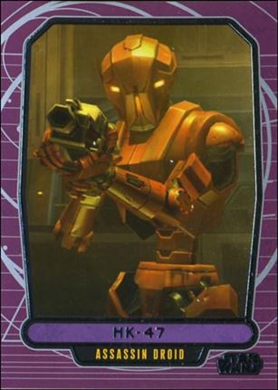 Star Wars Galactic Files (Base Set) card 191 HK-47 Assassin Droid