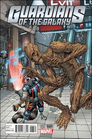 Guardians of the Galaxy (2013) issue 27-B New York City Cover