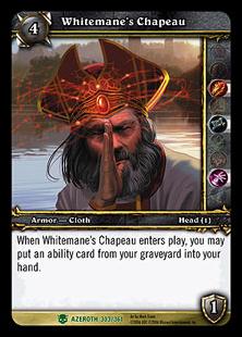 World of Warcraft: Heroes of Azeroth (Base Set) card 303 Whitemane's Chapeau