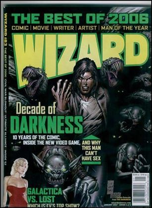 Wizard: The Magazine of Comics, Entertainment and Pop Culture issue 183-C Darkness Cover
