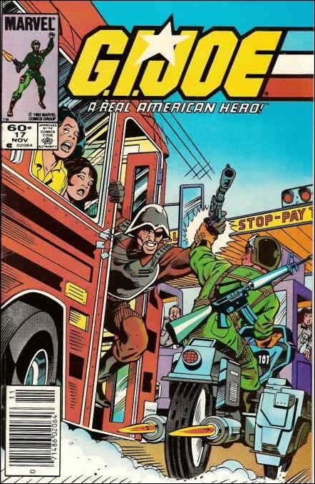 G.I. Joe: A Real American Hero issue 17-C Newsstand Cover