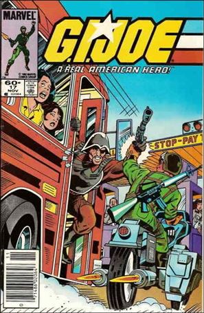 G.I. Joe: A Real American Hero issue 17-C Newsstand Cover