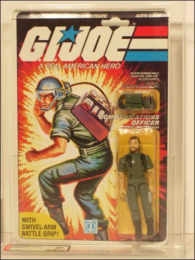 G.I. Joe: A Real American Hero 3 3/4" Basic Action Figures figure 1-B Breaker (Communications Officer) Swivel Arm