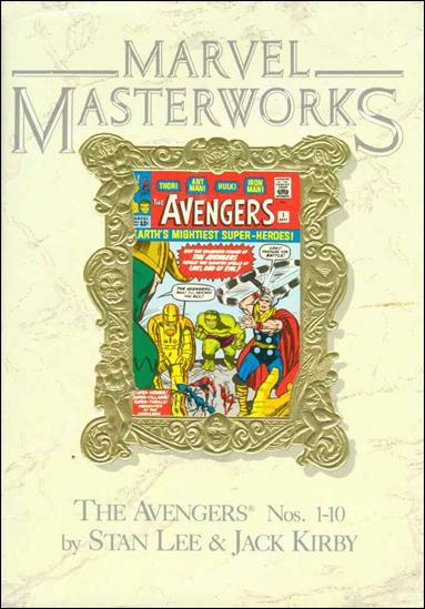 Marvel Masterworks issue 4-C Avengers Vol 1 - Marble Dust Jacket