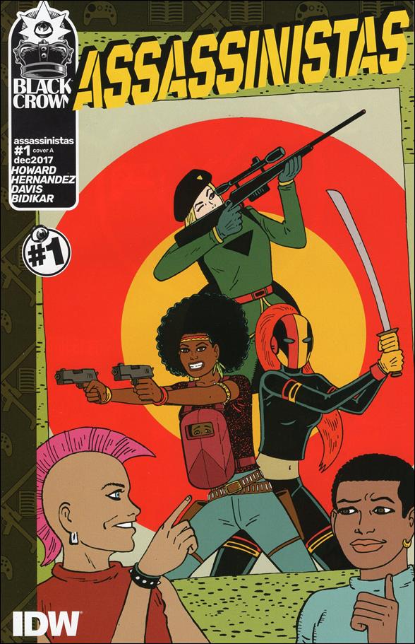 Assassinistas issue 1 Gilbert Hernandez Cover