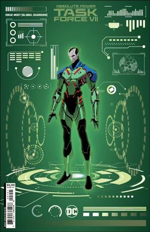 Absolute Power: Task Force VII issue 7-F Dan Mora Foil Cover