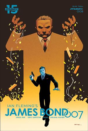 James Bond 007 issue 8-D Eric Gapstur Cover