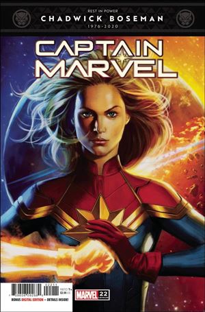 Captain Marvel (2019) issue 22 Jorge Molina Cover
