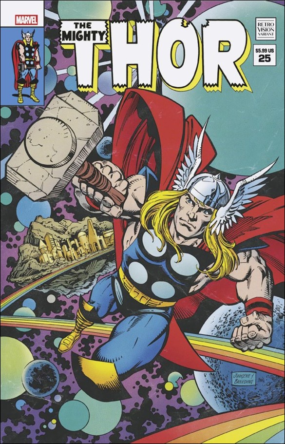 Immortal Thor issue 25-B Dan Jurgens RetroVision Cover