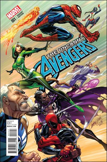 Uncanny Avengers (2015/12) issue 1-D J. Scott Campbell 1:50 Cover