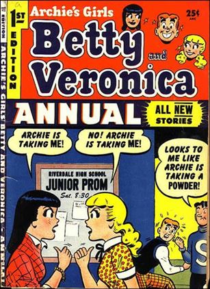 Archie's Girls, Betty and Veronica Annual Cover Image 1