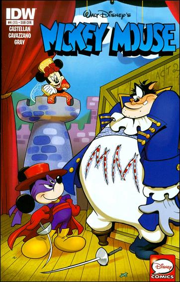 Mickey Mouse (2015) issue 4-B James Silvani Subscription Cover