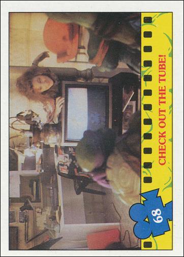 Teenage Mutant Ninja Turtles Movie (Base Set) card 68 Check Out the Tube!