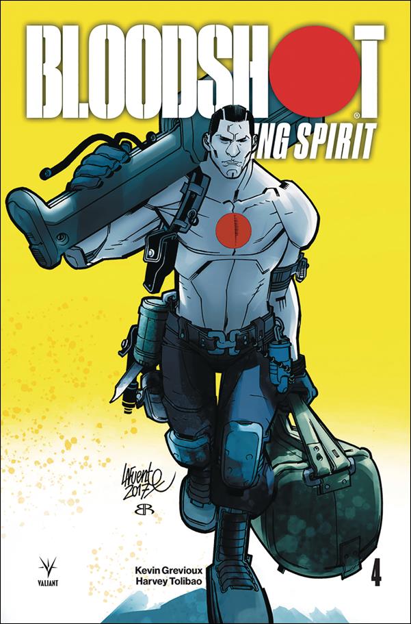 Bloodshot: Rising Spirit issue 4-B David LaFuente Cover