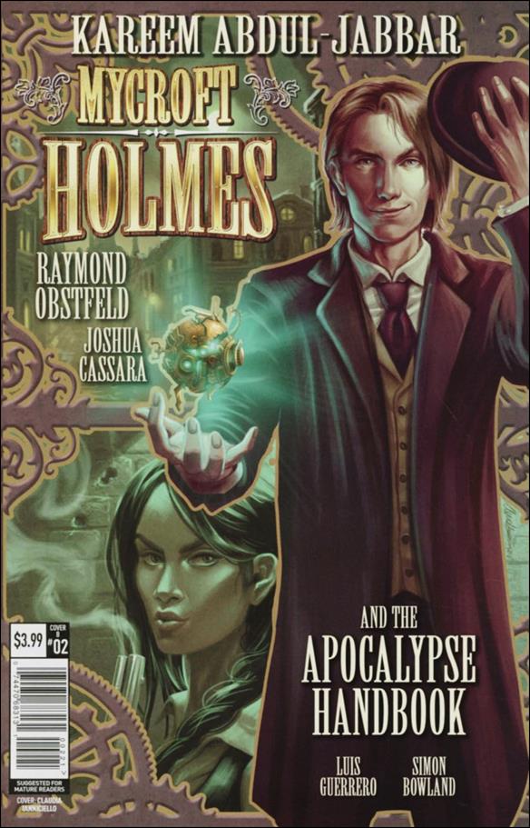 Mycroft Holmes and the Apocalypse Handbook issue 2-B Claudia SG Ianniciello Cover