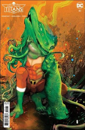 Knight Terrors: Titans issue 1-C Christian Ward Cardstock Cover