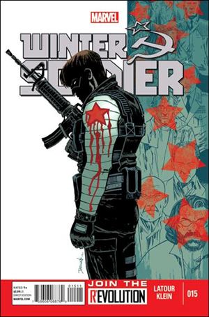 Winter Soldier (2012) issue 15 Declan Shalvey Cover