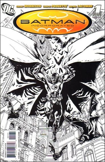 Batman, Inc. issue 1-C Yanick Paquette 1:200 Sketch Cover