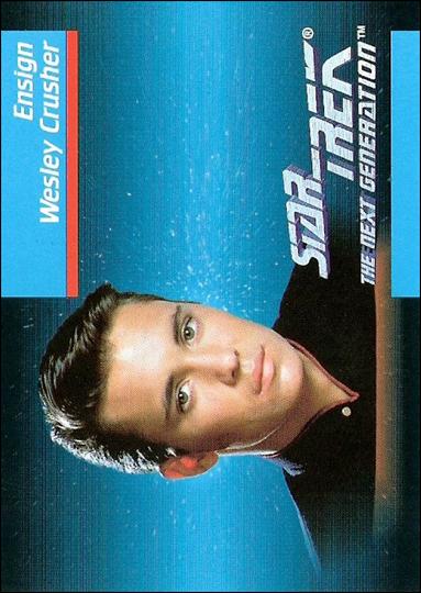 Star Trek: The Next Generation - Inaugural Edition (Base Set) card 12 Ensign Wesley Crusher