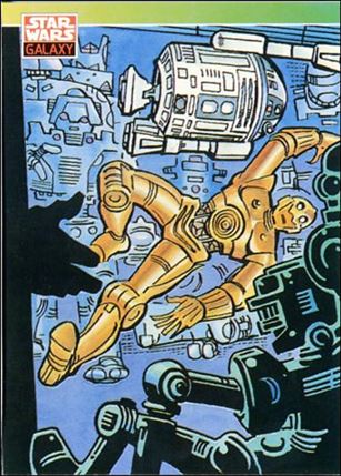 Star Wars Galaxy: Series 1 (Base Set) card 90 Steve Ditko