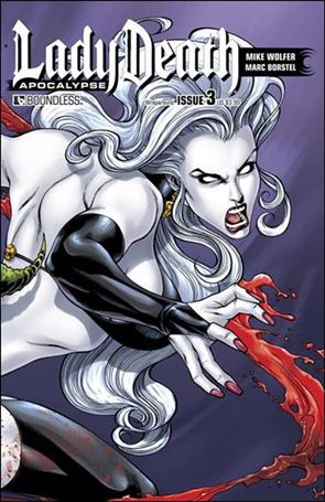 Lady Death: Apocalypse issue 3-B Wraparound Cover