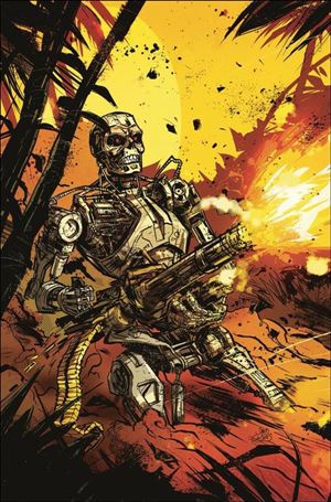 Terminator (2024) issue 2-M David Cousens Virgin 1:30 Cardstock Cover