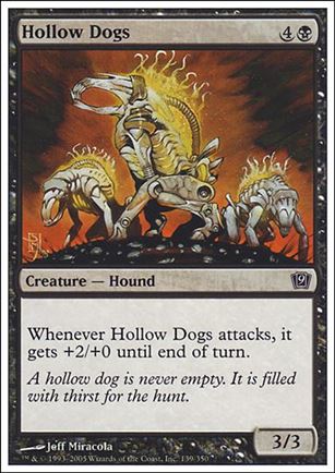 Magic the Gathering: 9th Edition (Base Set) card 139 Hollow Dogs