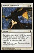 Magic the Gathering: Innistrad (Base Set) card 24 Moment of Heroism
