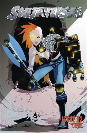 Sonjaversal issue 2-G Drew Moss 1:10 Cover