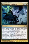 Magic the Gathering: Gatecrash (Base Set) card 207 Whispering Madness
