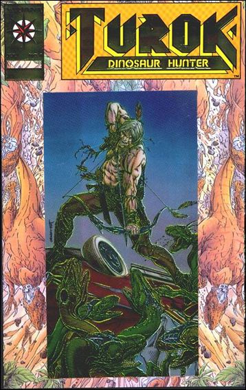 Turok, Dinosaur Hunter (1993) issue 1-B Gold Cover 1/5000