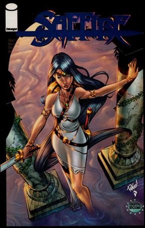 Saffire issue 1-G Mike Wieringo Blue Foil Cover